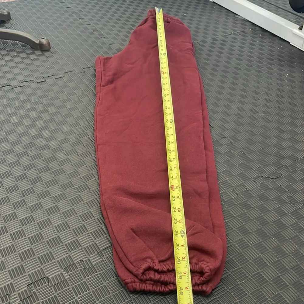 Champion maroon sweatpants size small. unisex - Picture 10 of 11
